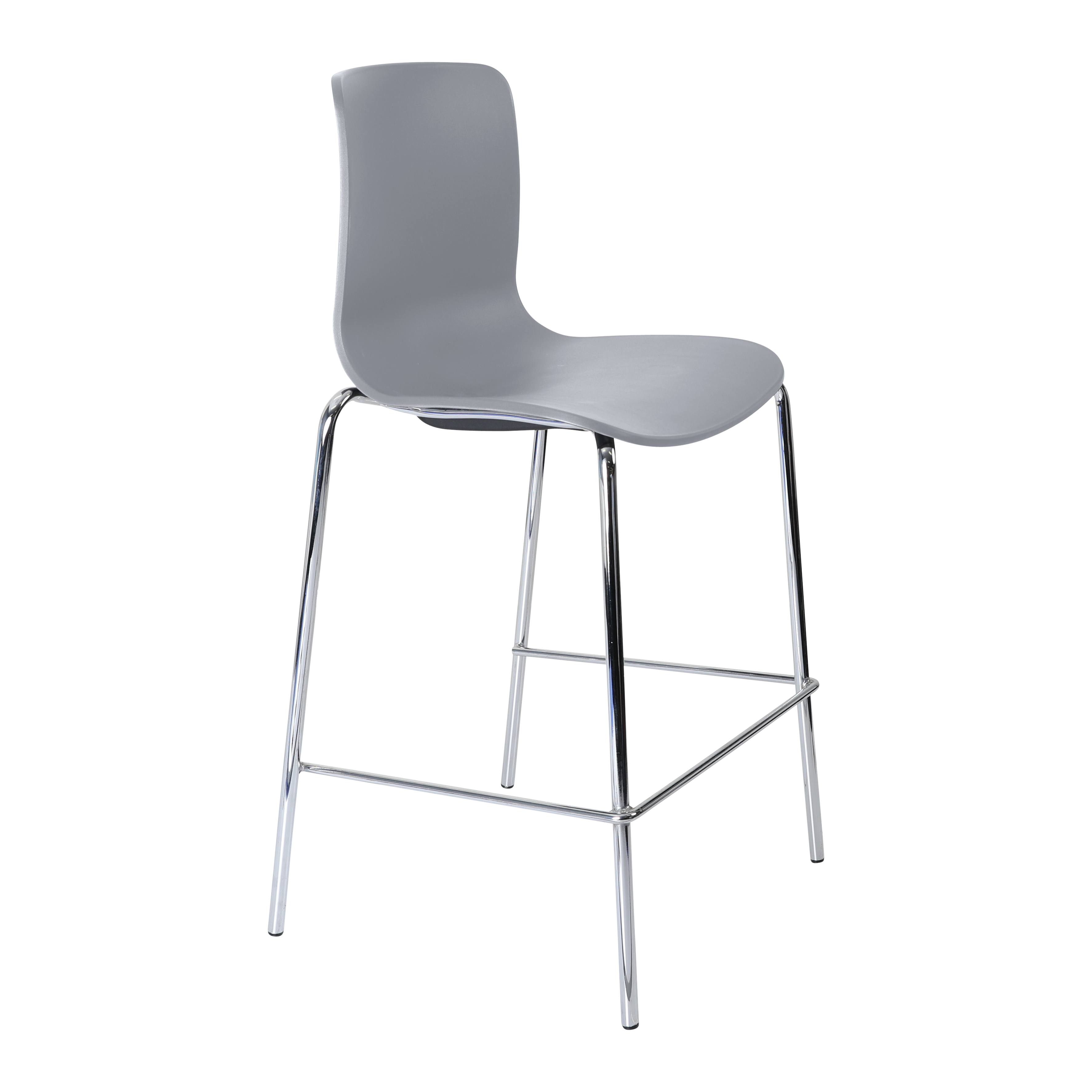 Acti Stool (Light Grey / 4-leg Low Barstool)